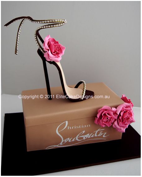 Christian Louboutin Birthday Cake