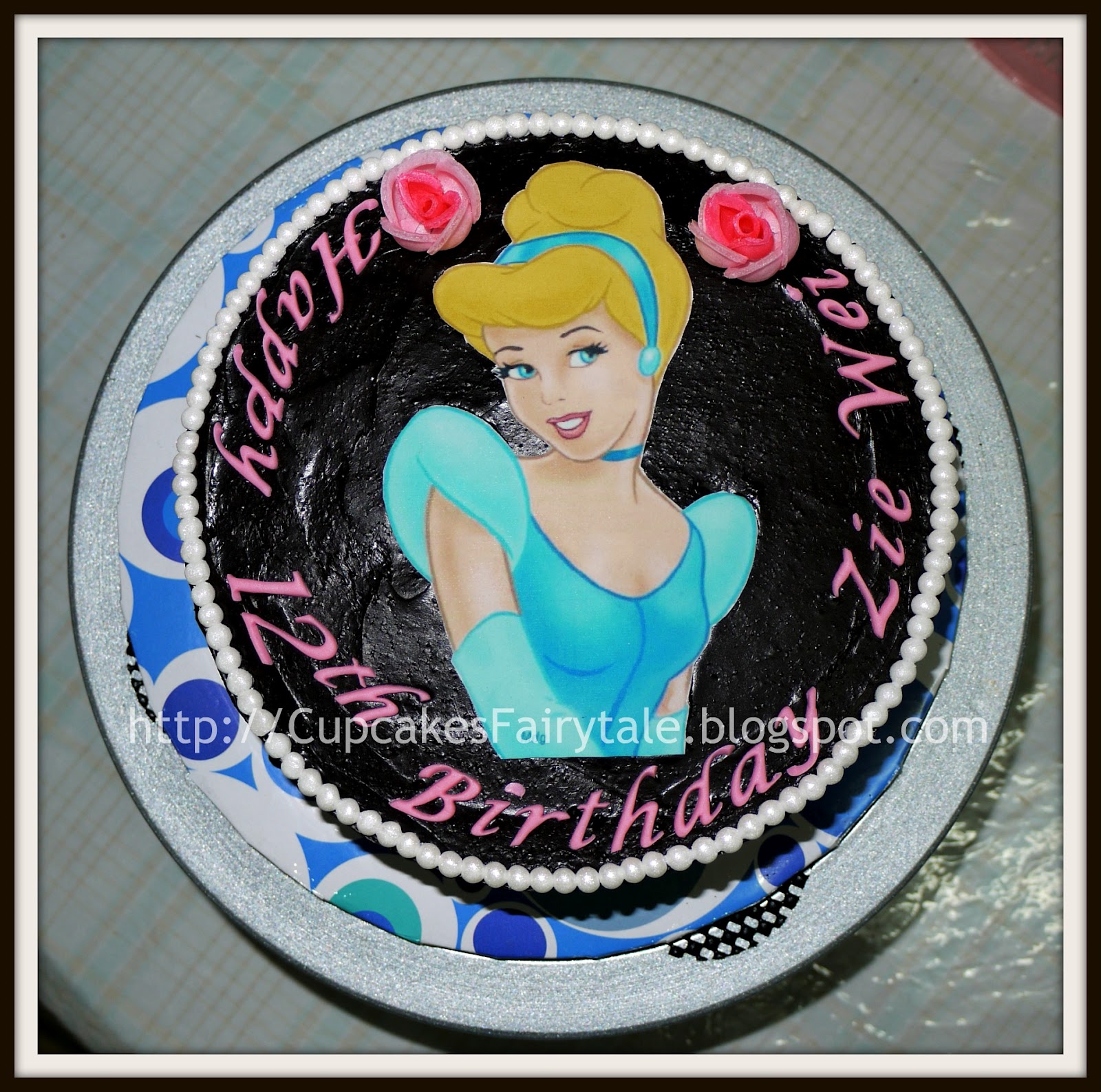 Cinderella Birthday Cake