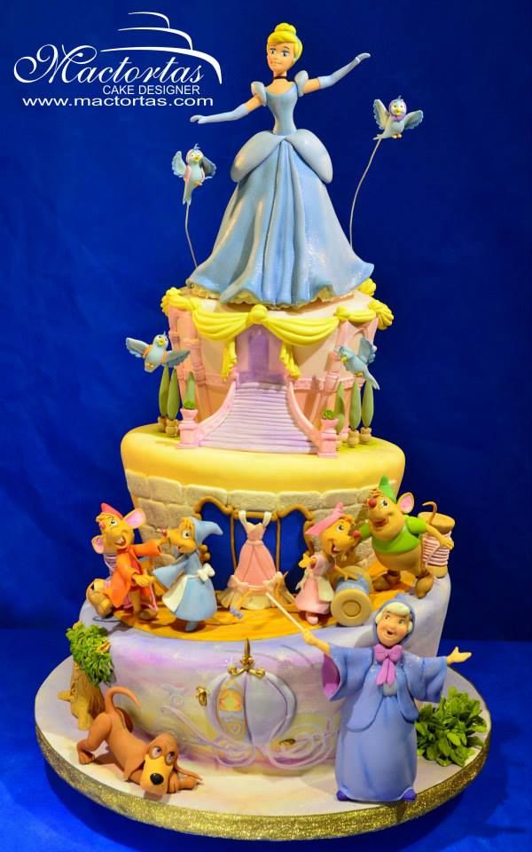 Cinderella Birthday Cake