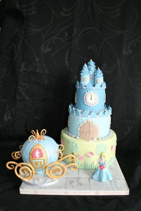 Cinderella Princess Carriage Cake