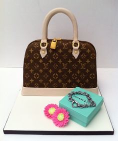 Designer Purse Birthday Cake