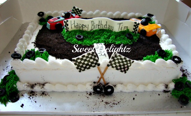 12 Photos of Dirt Track Race Car Cakes