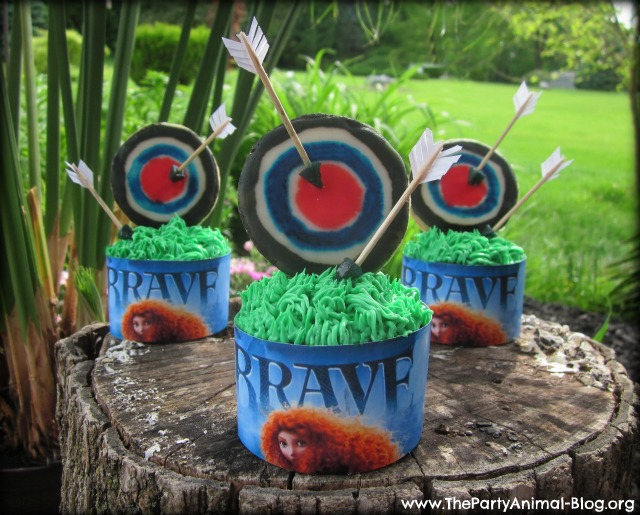 Disney Brave Cupcakes