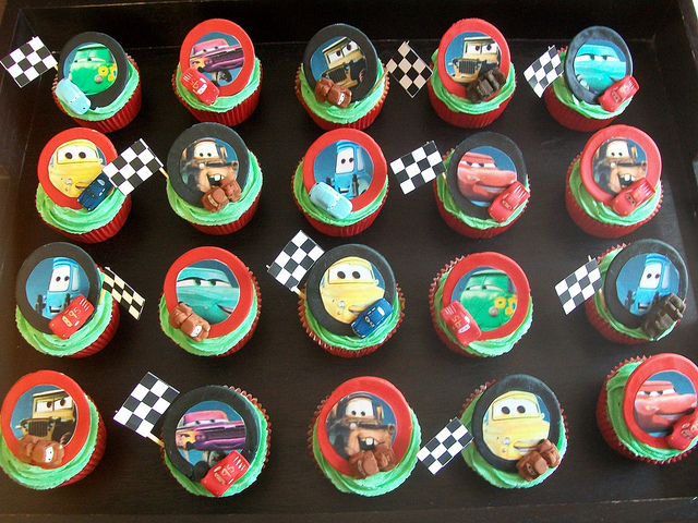 Disney Cars Birthday Cupcake Ideas