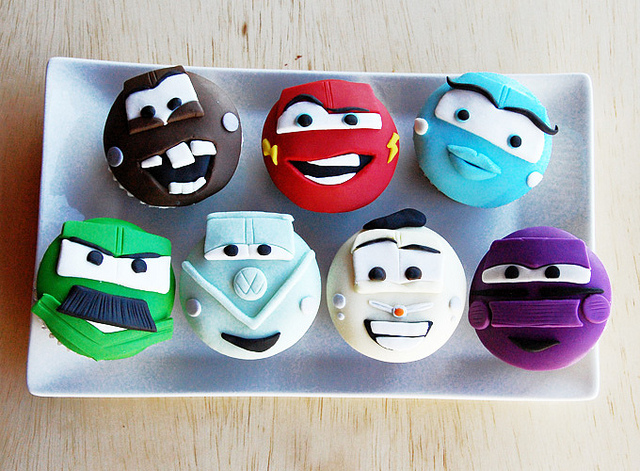 Disney Cars Cupcakes