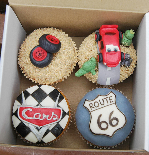 Disney Cars Cupcakes