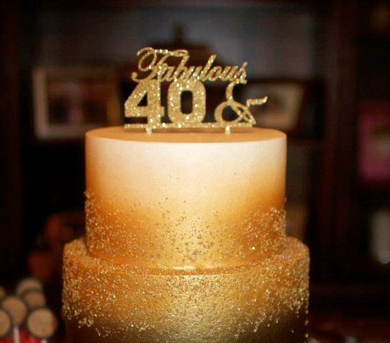 Fabulous 40th Birthday Cakes