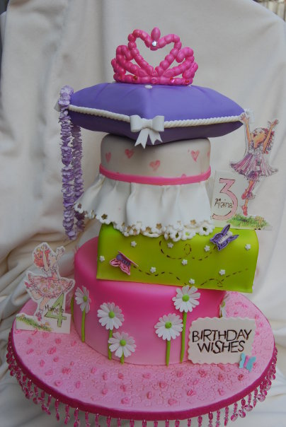 Fancy Nancy Birthday Cake