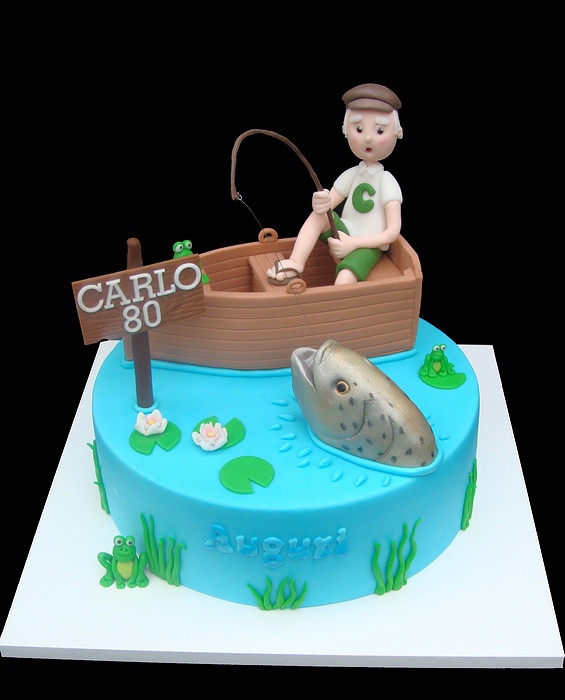 Fishing Birthday Cakes for Men