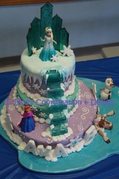 Frozen Cake with Stairs