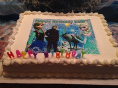 Frozen Costco Birthday Cakes