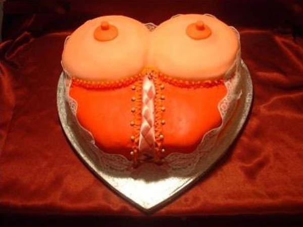 Funny Man Birthday Cake