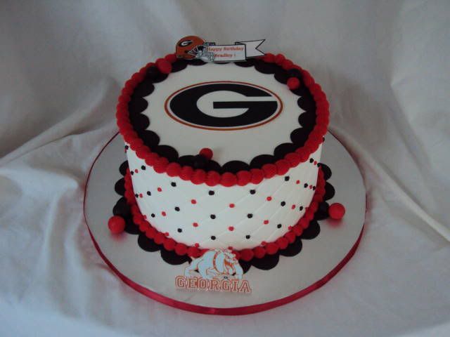 10 Photos of Georgia Birthday Cakes