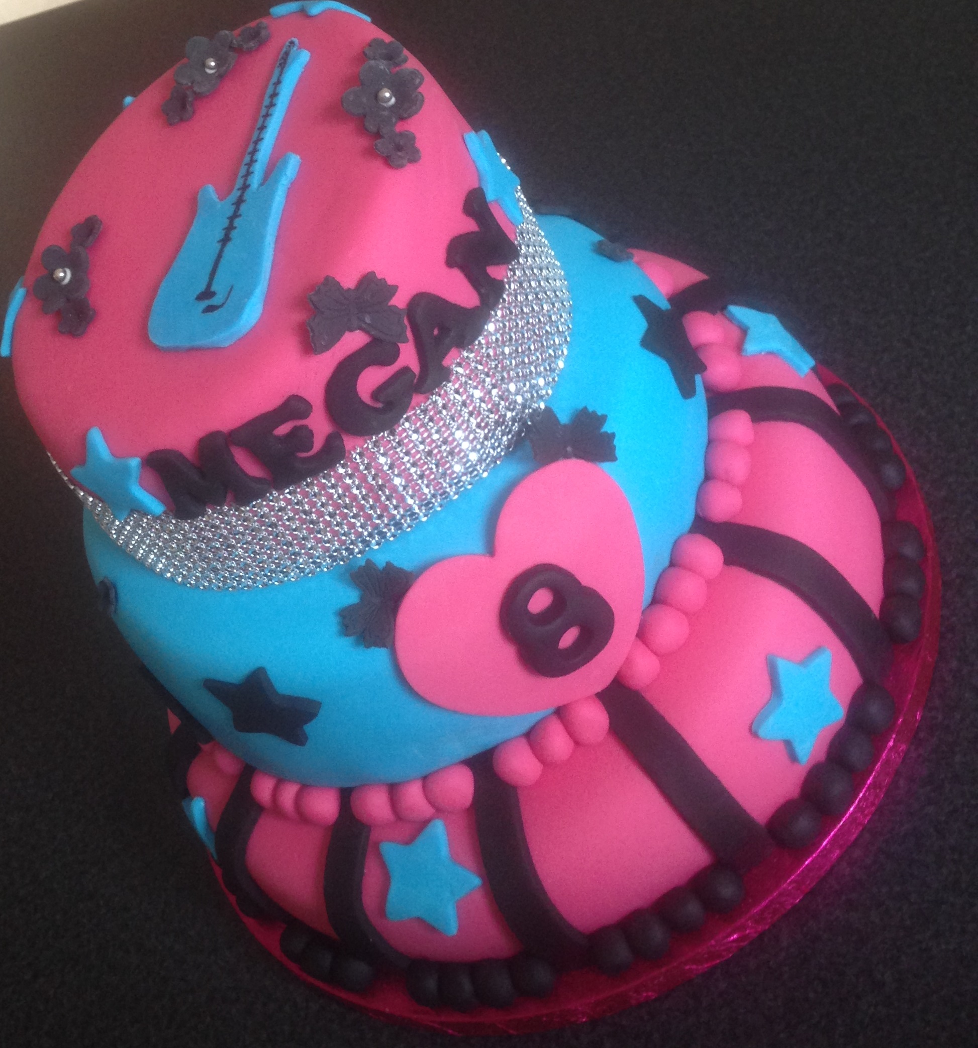 Girls 8th Birthday Cake