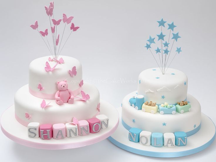 Girls Christening Cake Ideas