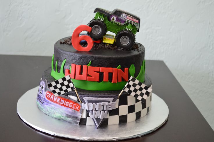 Grave Digger Monster Truck Cake Ideas