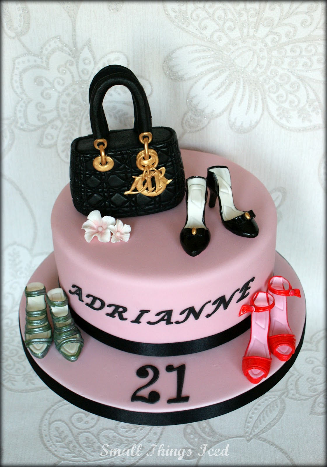 Handbag and Shoes Birthday Cake