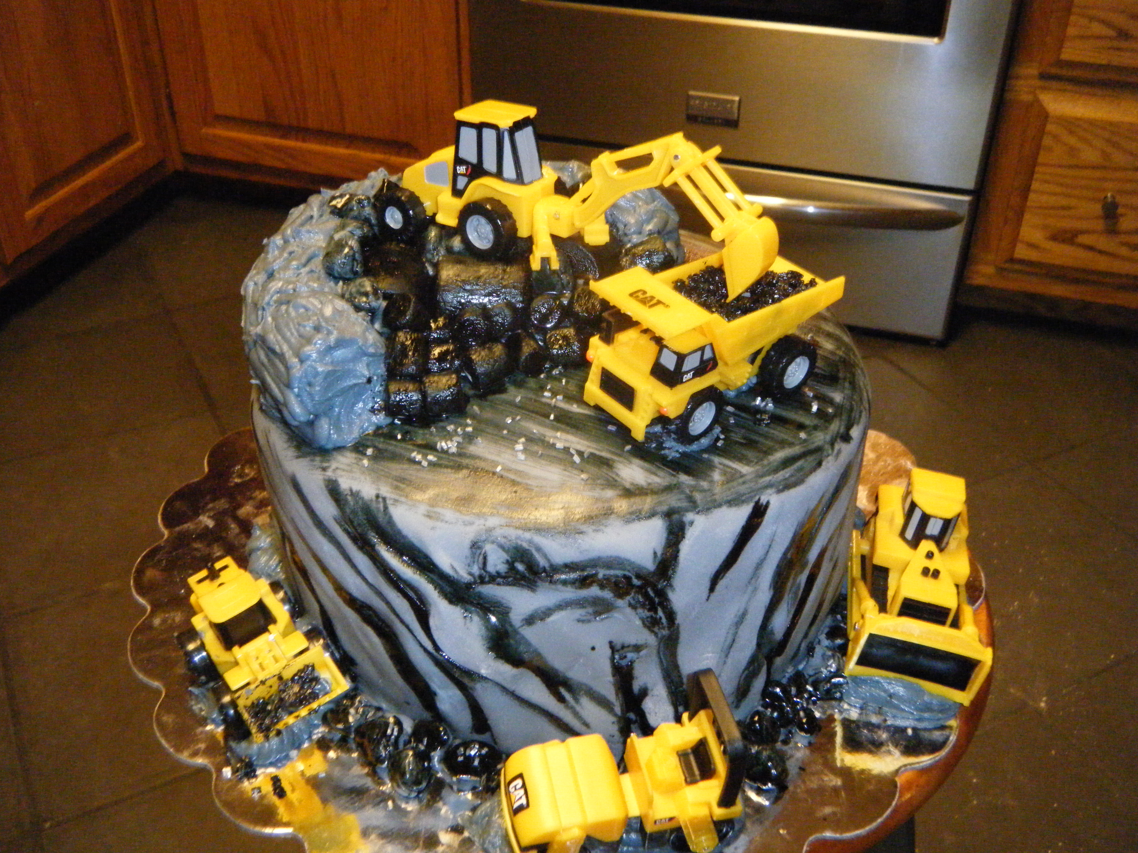 13 Photos of Construction Equipment Birthday Cakes