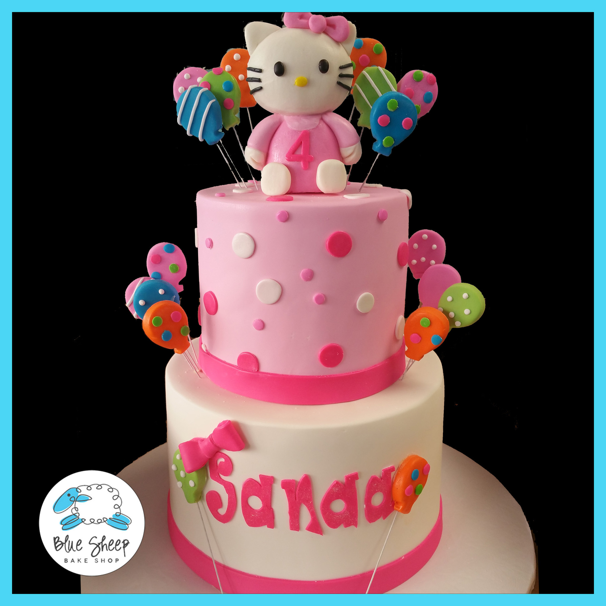 Hello Kitty Birthday Cake