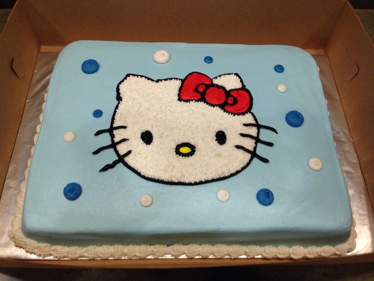 Hello Kitty Birthday Cake