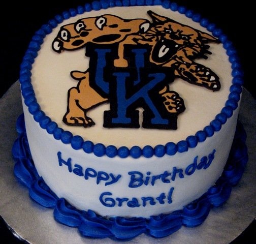 Kentucky Wildcat Birthday Cake