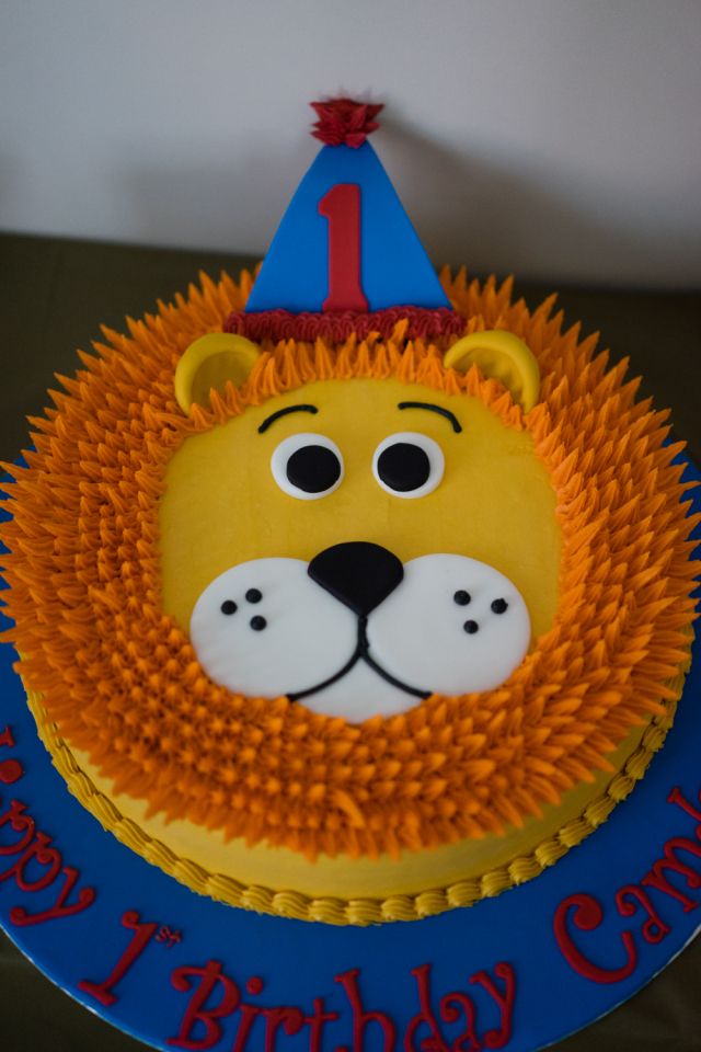 Lion Birthday Cake Ideas