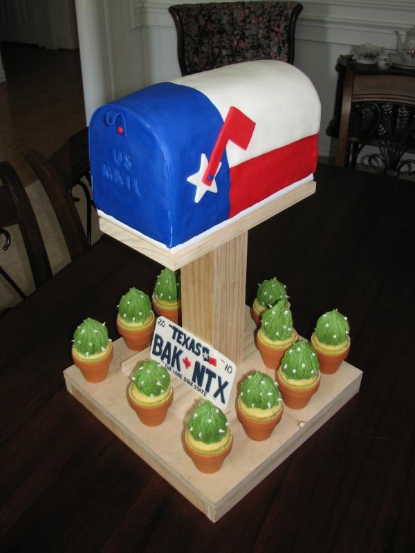 Mailbox Cake