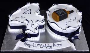 Man 40th Birthday Cake Designs