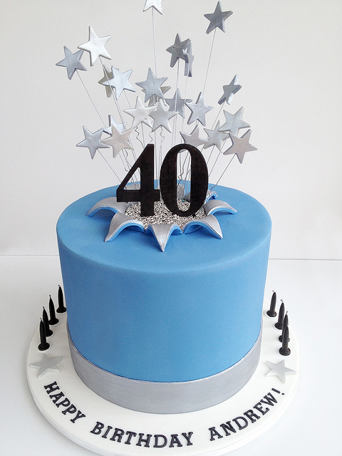 Men 40th Birthday Cake Ideas