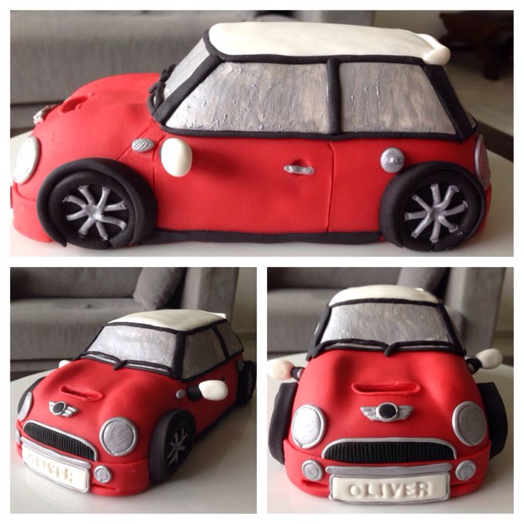 Mini Cooper Cake Topper