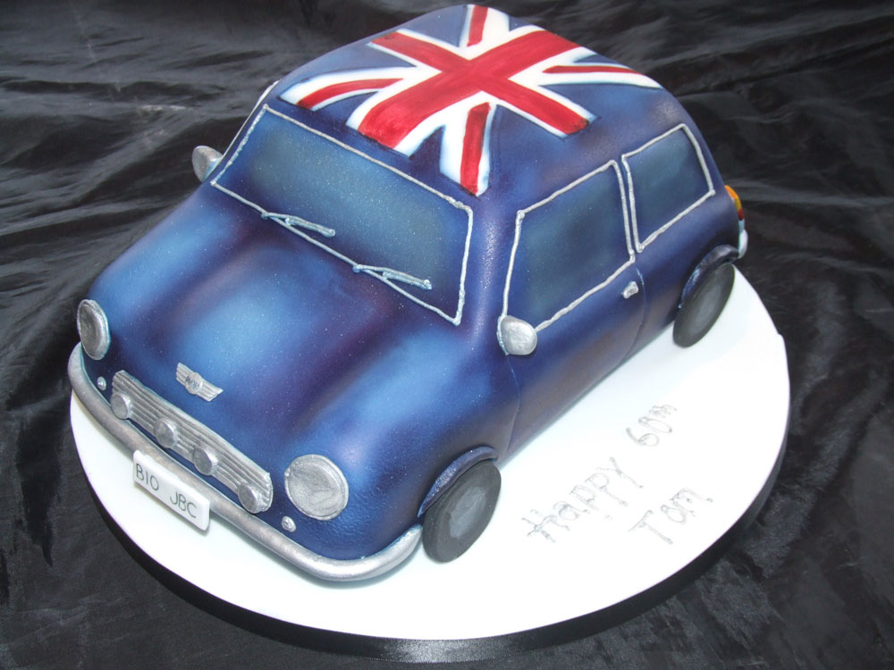 Mini Cooper Car Cake