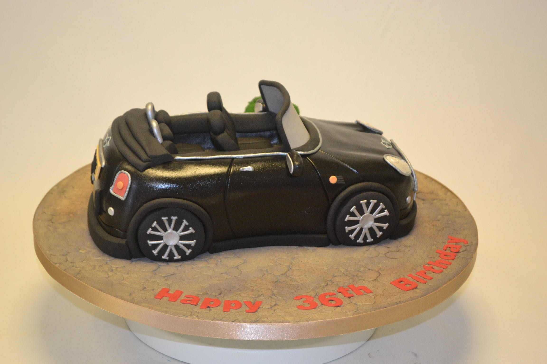 Mini Cooper Car Cake