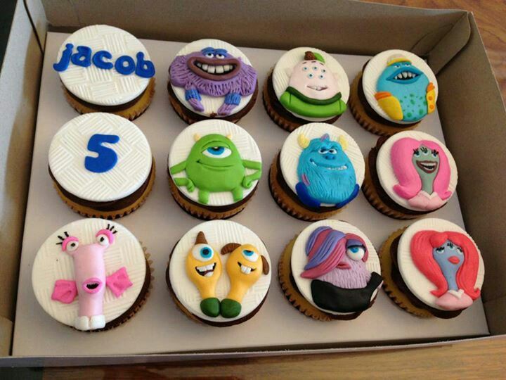 Monsters University Cupcakes