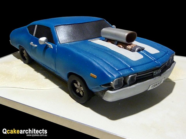 Muscle Car Birthday Cake