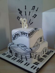 Music Birthday Cake