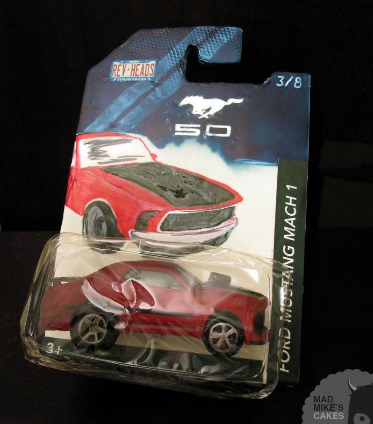 Mustang Car Cake