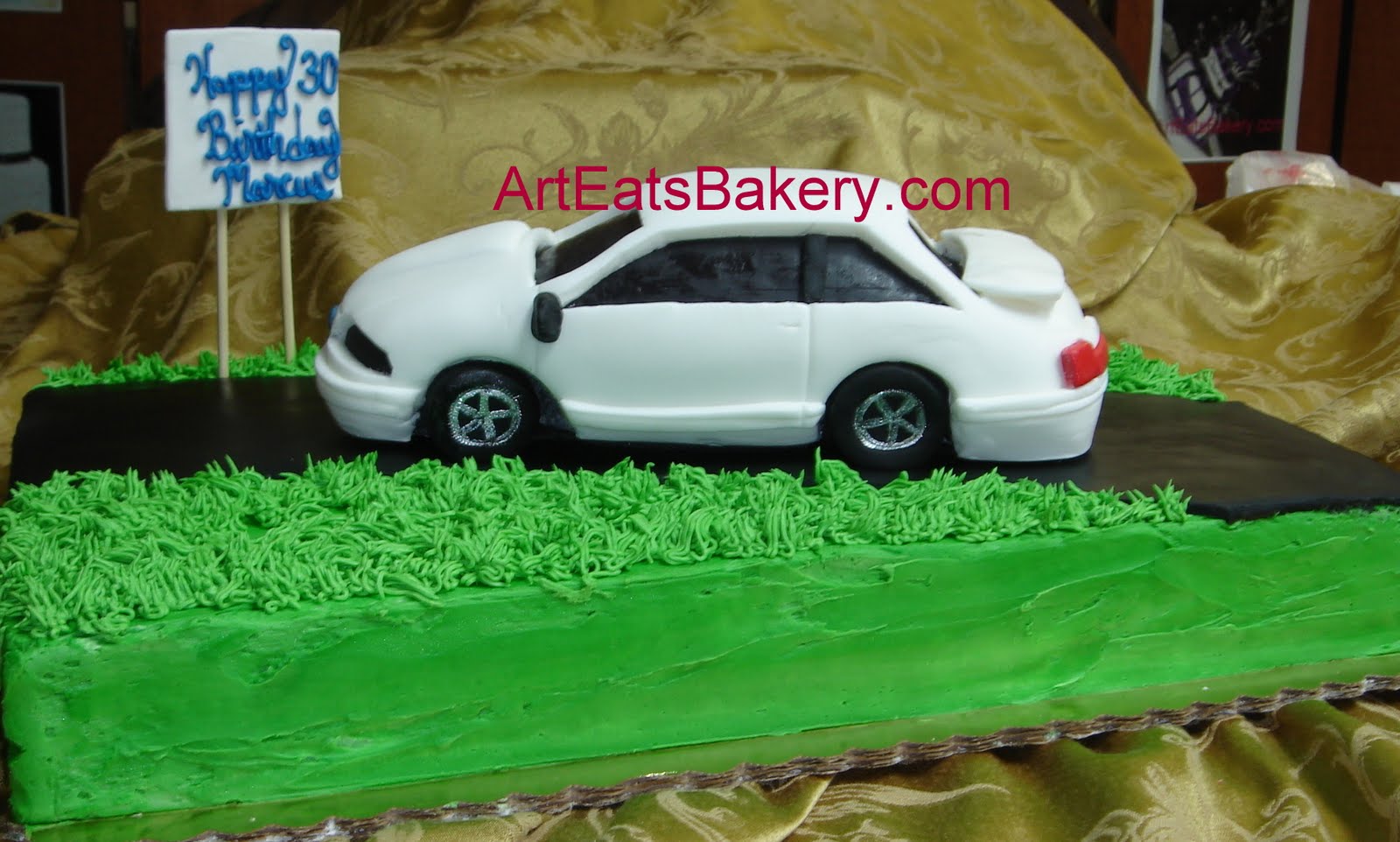 Mustang Cars Birthday Cakes for Men