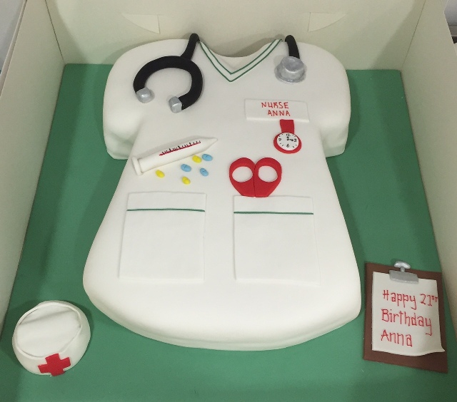 Nurse Birthday Cake