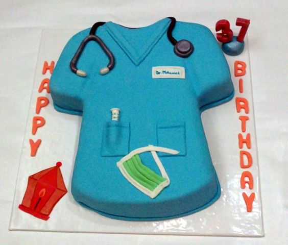 Nurse Birthday Cake