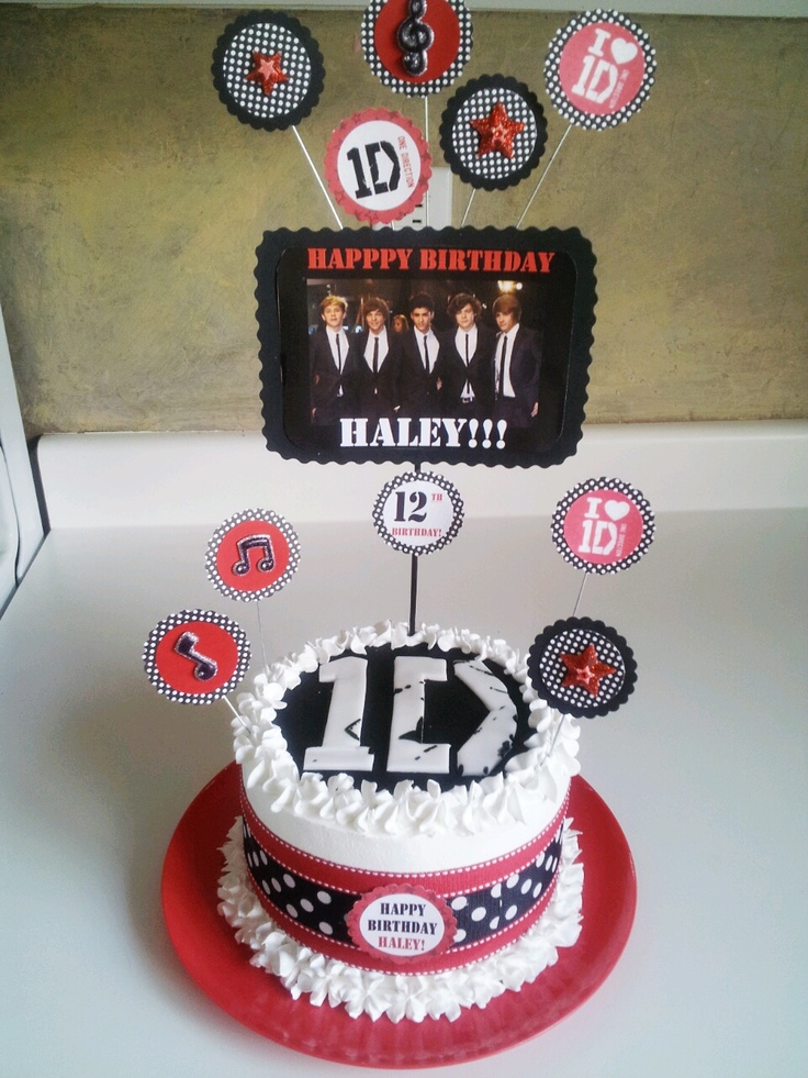 One Direction Birthday Cake