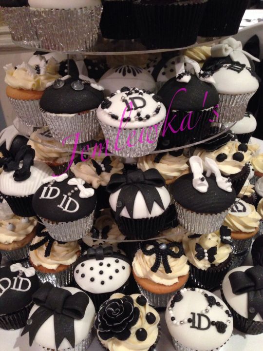 One Direction Birthday Cupcakes