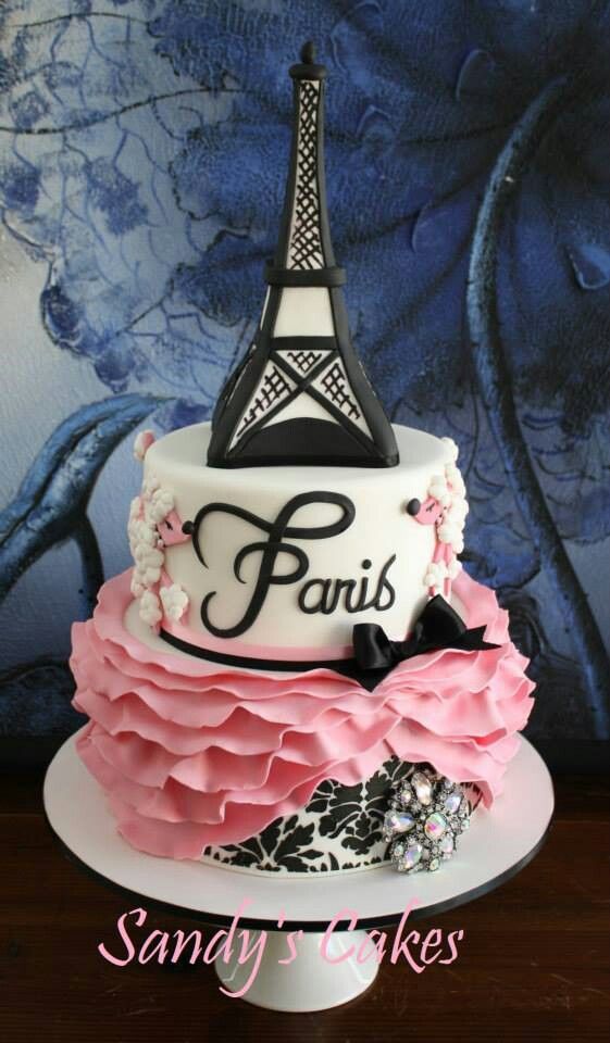 8 Photos of Paris Bday Cakes