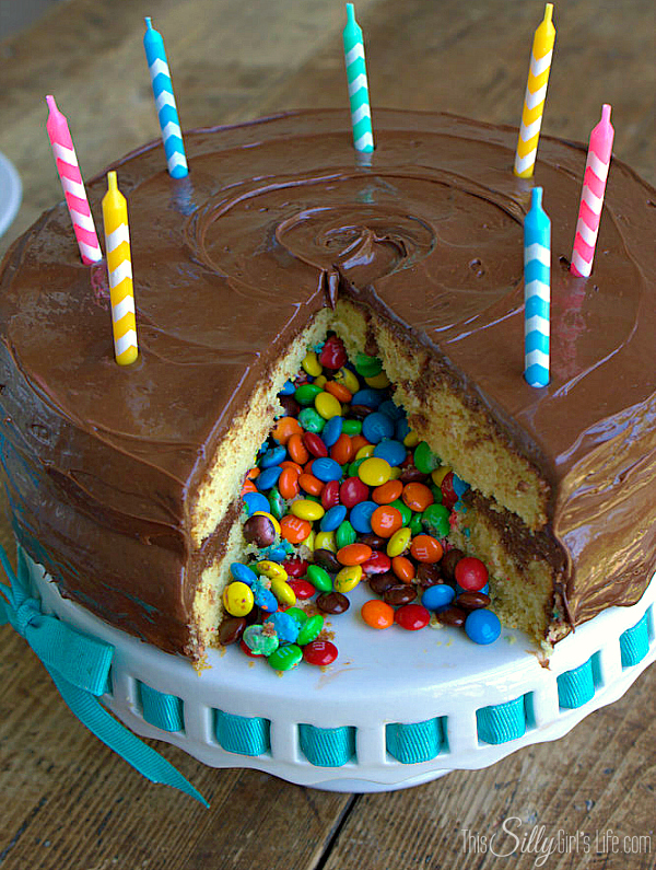 Pinata Surprise Inside Cake