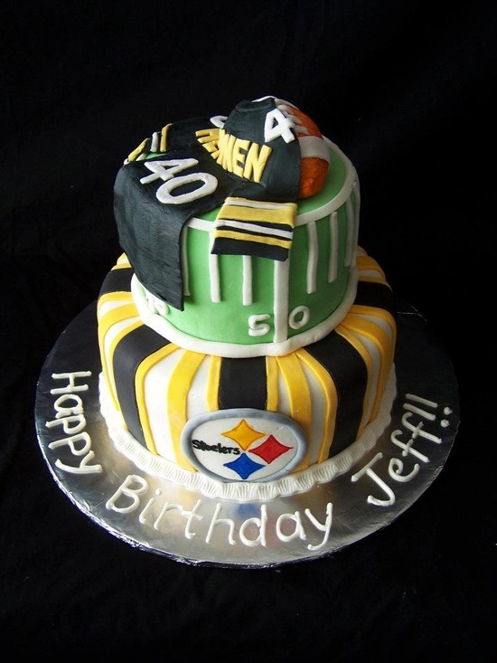 Pittsburgh Steelers Birthday Cake