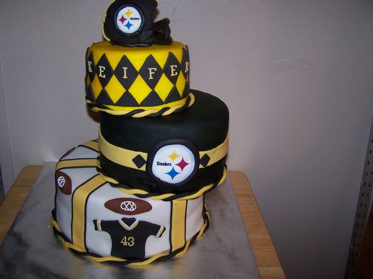 Pittsburgh Steelers Birthday Cake