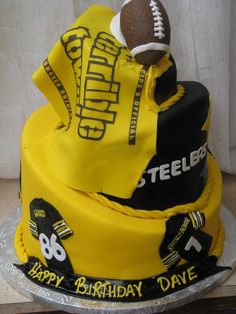 Pittsburgh Steelers Birthday Cake