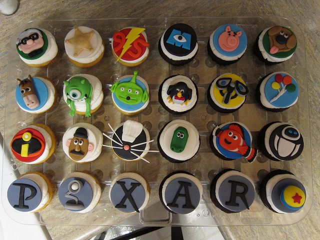 10 Photos of Disney Pixar Cupcakes