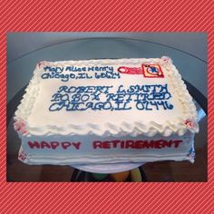 9 Photos of Funny Post Office Retirement Cakes