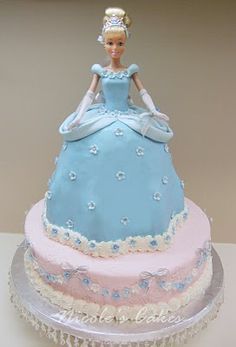 Princess Cinderella Birthday Cake