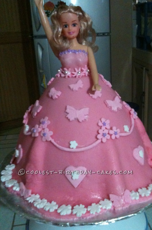 Princess Doll Birthday Cake